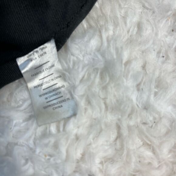 CYNTHIA ROWLEY BLACK LEATHER CONVERTIBLE FOLD-OVER SATCHEL TOTE . - Picture 12 of 12